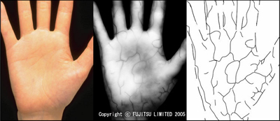 Fujitsu's palm vein authentication technology