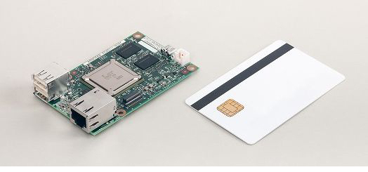 Figure 2: Smartcard-sized design