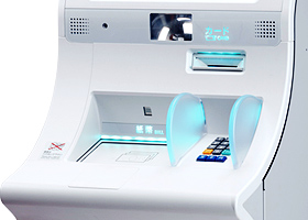 柔らかな光と音でお客さまを誘導 柔らかな光と音でお客さまを誘導