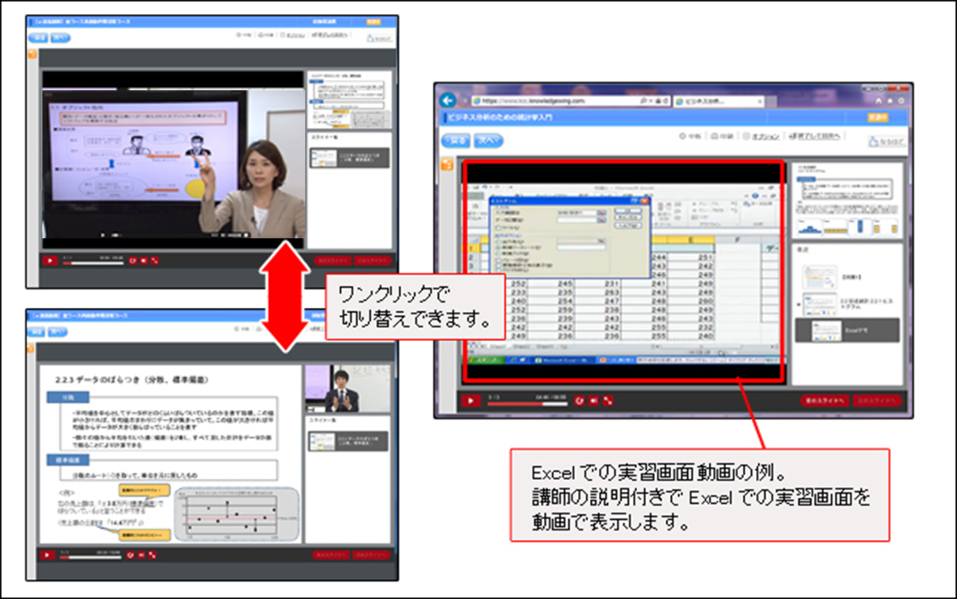 当社の育児中講師が多く担当しています。