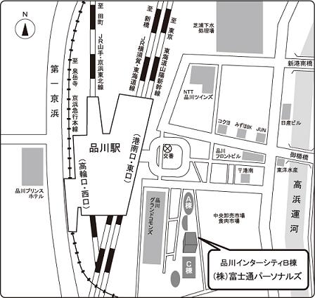 本社の地図 本社の地図