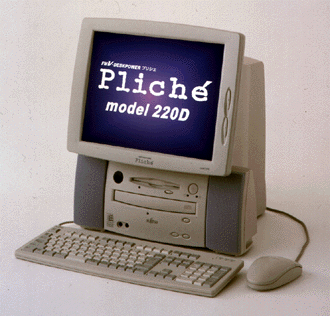 Fujitsu Upgrades Stylish FMV-Deskpower Pliche PC