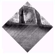 トランジスタ断面のSTM凹凸像