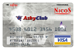 AzbyClub NICOS VISAカード