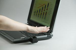 「PalmSecure」利用イメージ