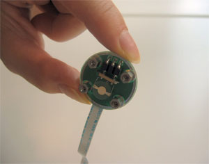 開発した汚染センサー