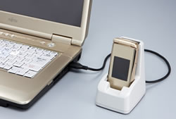 らくらくホン専用スタンド