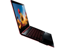 UH75/H サテンレッド 開いた状態