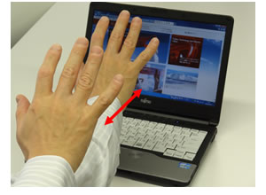 図2 本技術による奥行き方向を用いた操作