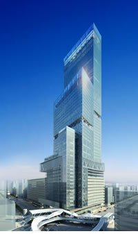 2014年春グランドオープン予定のあべのハルカス