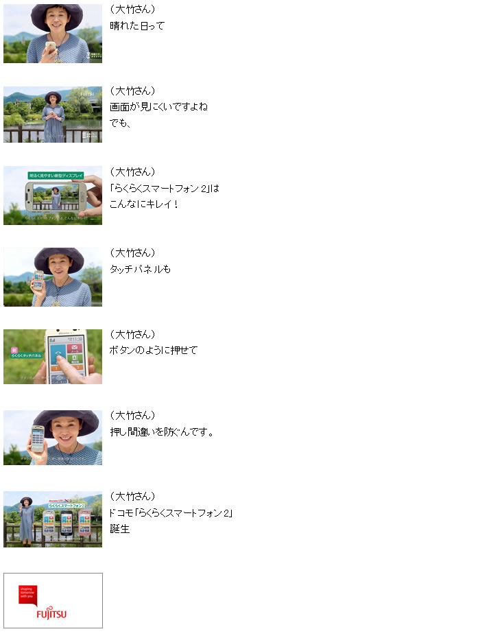 「プロダクト」篇カット割