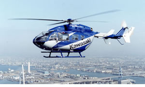 BK117C-2型ヘリ