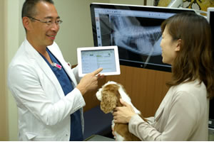 診療業務支援サービスを用いた診療イメージ