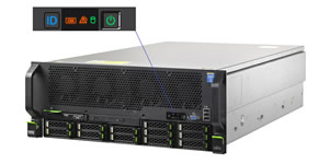 オペレーションパネルにおけるステータスアイコンの拡大、点灯