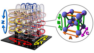 図1 本発明の適用例:6次元メッシュ/トーラス