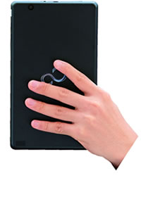 片手で持ちやすい横幅126mm