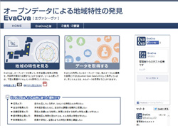 図1 webサイト(トップページ)
