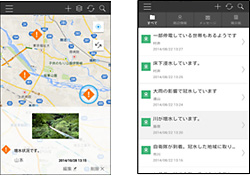 周辺情報機能のイメージ
