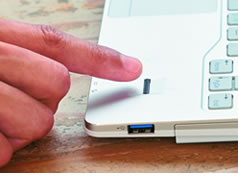 「Windows Hello」に対応した指紋認証