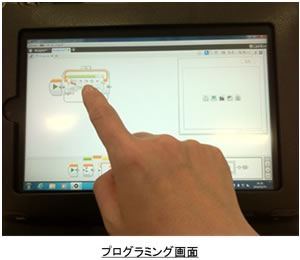 プログラミング画面