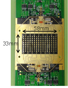 図5 試作したアレイアンテナボード