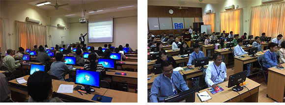 写真:研修の様子