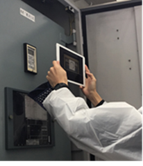 図1:実証実験の様子