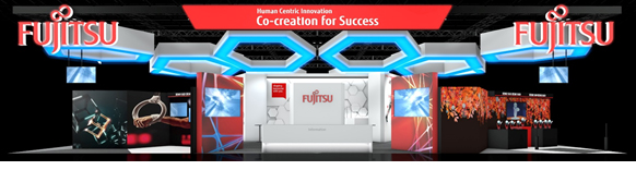 図.富士通ブースイメージ