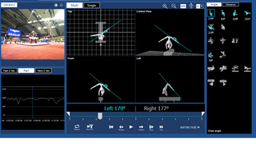 採点支援システムの画面