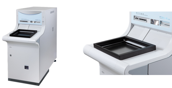 非接触操作が可能なフレームを搭載したATM