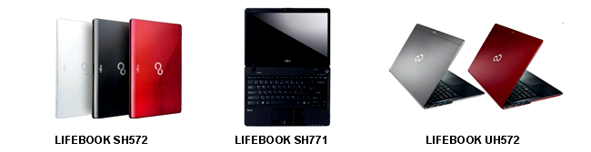LIFEBOOK SH572 / LIFEBOOK SH771 / LIFEBOOK UH572