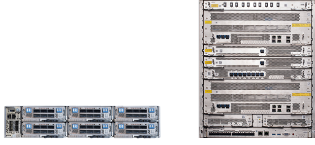 「1FINITY T900」(圖左) 是「1FINITY Ultra Optical System」中的轉發器(光收發器)，而「1FINITY L900」(圖右)則是線系統(光波分波多工器)，兩者共同構成了「1FINITY Ultra Optical System」。